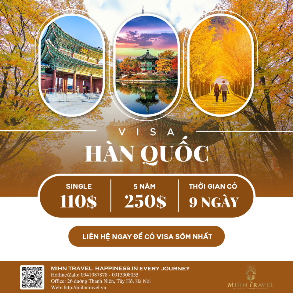 Visa Hàn new sửa 9 ngày